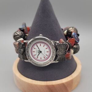 LA Express Beaded Watch Bracelet